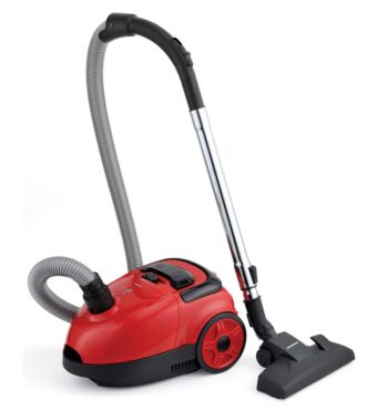ASPIRATOR CU SAC HEINNER HVC-VB750RD, Putere 750W, Sac textil 1.6L, Control variabil al puterii, Rosu