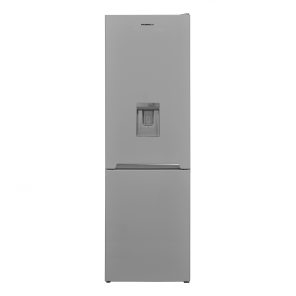 COMBINA FRIGORIFICA HEINNER HCNF-V291SWDE++, Clasa E, 294L, No Frost Multicooling, Freezer Shield, Iluminare LED, functie ECO, H 186cm, Argintiu