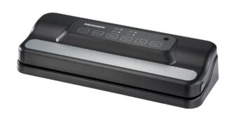 APARAT DE VIDAT HEINNER HAV-E110BKSL, Putere 110W, Vidare umeda/uscata, Vidare caserole, Cutter incorporat, Negru