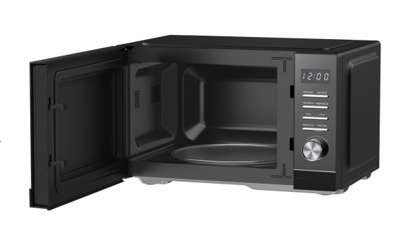 CUPTOR CU MICROUNDE HEINNER HMW-MD25DMRBK, Putere 800W, Capacitate 25L, Control digital, 5 trepte de putere, Timer, Geam oglinda, Negru - imagine 2