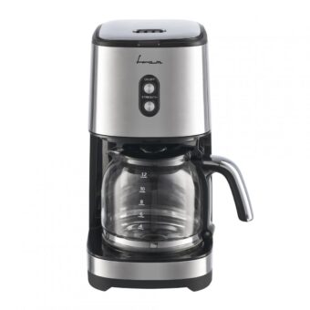 CAFETIERA FRAM FCM-915IX, 900W, 1.5L, Filtru detasabil si lavabil, Functie anti-picurare, Argintiu