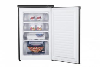 CONGELATOR HEINNER HFF-HM91BKE++, Clasa E, 91L, 4 sertare, Control mecanic, H 85cm, Negru