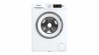 MASINA DE SPALAT RUFE HEINNER HWM-VT1714KD++, Clasa D, 7Kg, 1400RPM, Display digital, Blocare acces copii, Alb