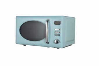 CUPTOR CU MICROUNDE FRAM FMW-20DGBL, Putere 700W, Capacitate 20L, Digital, Grill 800W, 5 Nivele de putere, Functie decongelare, Bleu