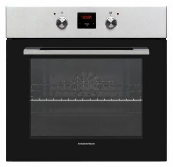 CUPTOR INCORPORABIL HEINNER HBO-V659GCDRC-IX, Clasa A, 69L, 9 functii, Multifunctional, Grill, Ventilatie, Timer, Display Touch, Perete catalitic, Butoane pop-up, Inox