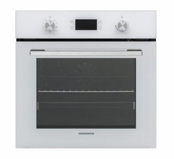 CUPTOR INCORPORABIL HEINNER HBO-V659GCDRC-GWH, Clasa A, 69L, Multifunctional, Autocuratare catalitica, Timer digital, Display touch, Grill, Iluminare, Sticla alba