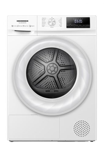 USCATOR DE RUFE CU POMPA DE CALDURA HEINNER HHPD-HMY70FD++, Clasa D, 7Kg, 15 programe, Display digital, Alb