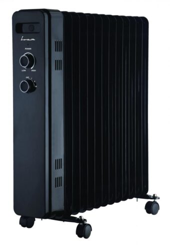 CALORIFER CU ULEI FRAM FOH-Y13BK, Putere 2500W, 13 elementi, 3 setari de temperatura, Termostat ajustabil, Protectie supraincalzire, Negru