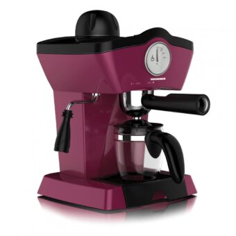 ESPRESSOR HEINNER CHARM HEM-200BG, 800W, 3.5Bar, Filtru inox, 250ml, Visiniu