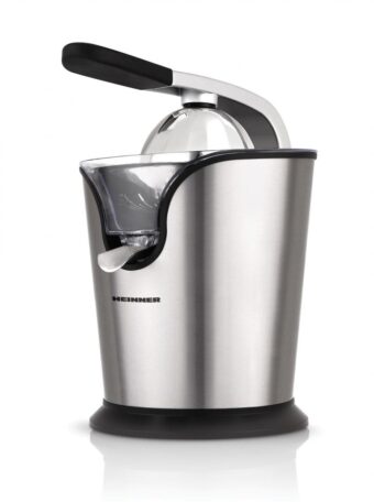 STORCATOR DE CITRICE HEINNER C160SS, Putere 160W, Capacitate 0.24L, Sita inclusa, Inox, Argintiu