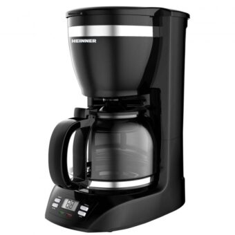 CAFETIERA HEINNER SAVORY HCM-1100D, 900W, 1.5L, Timer, Mentinere cald, Negru