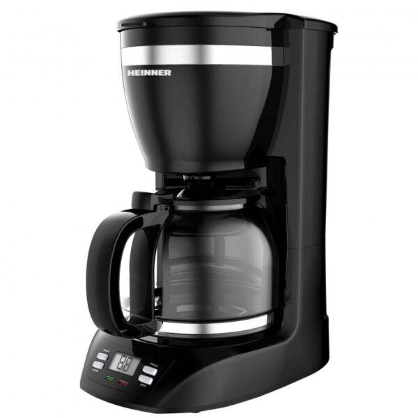 CAFETIERA HEINNER SAVORY HCM-1100D, 900W, 1.5L, Timer, Mentinere cald, Negru