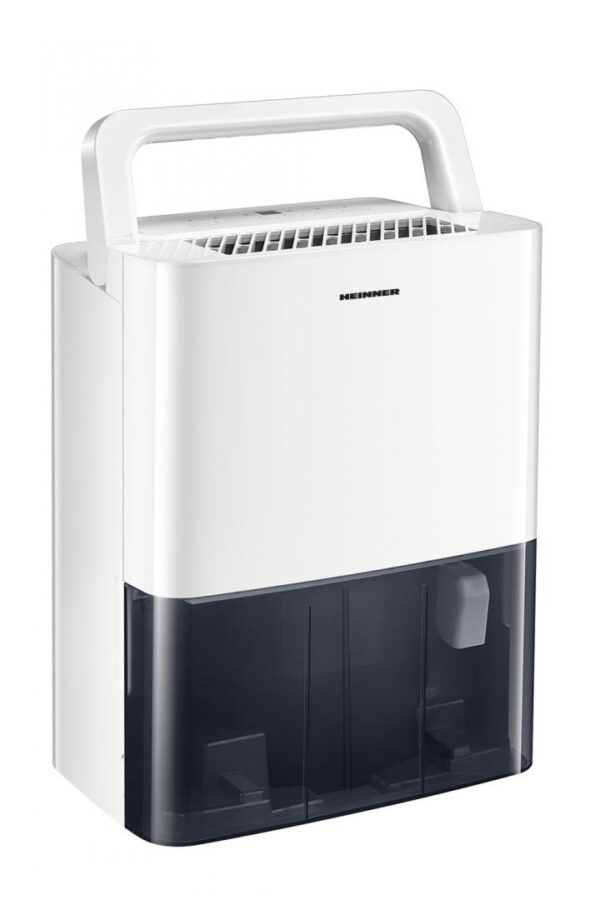 DEZUMIDIFICATOR HEINNER HDU-M10, 10L/24h, Control electronic, Timer 24h, Rezervor 2.1L, Maner, Alb - imagine 2