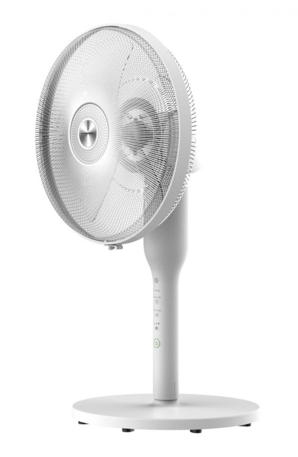 VENTILATOR CU PICIOR HEINNER HSF-L360WH, Putere 65W, Inaltime ajustabila, Control digital, Telecomanda, 3 trepte de viteza, Alb - imagine 4