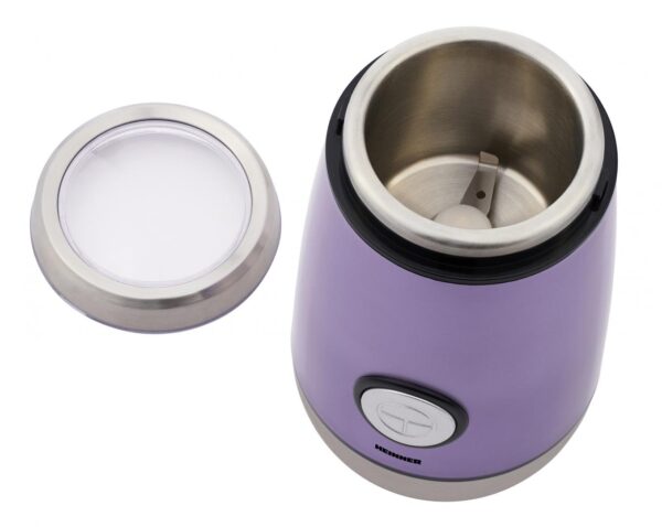 RASNITA ELECTRICA HEINNER HCG-150MOV, Putere 150W, Capacitate 50g, Mov - imagine 2