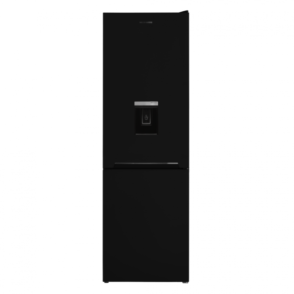 COMBINA FRIGORIFICA HEINNER HCNF-V291BKWDE++, Clasa E, 294L, No Frost, Dozator de apa, Display interior, Freezer Shield, Control electronic, H 186cm, Negru