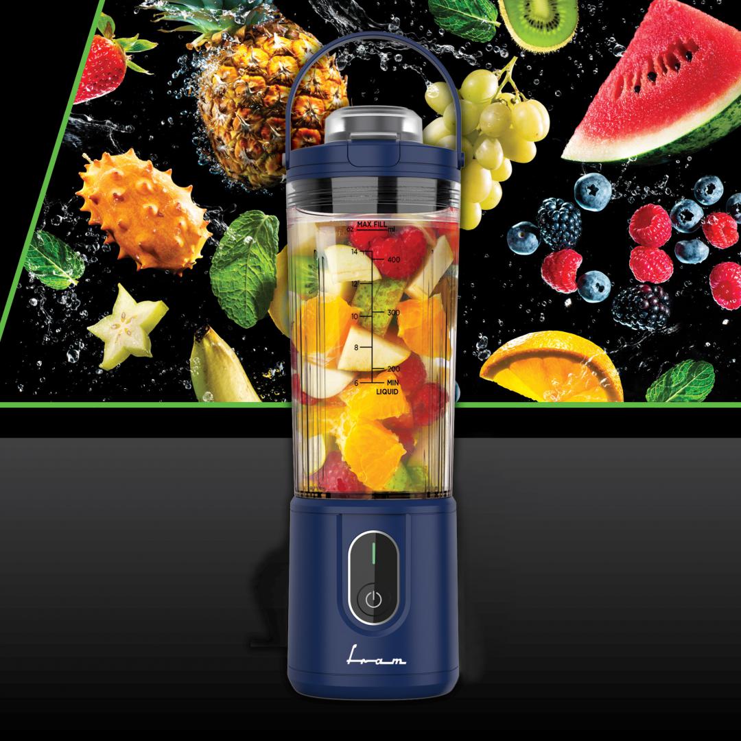 PORTABLE BLENDER FRAM FBP-P74BL - imagine 3
