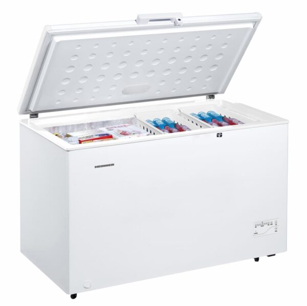 LADA FRIGORIFICA HEINNER HCF-HM371CE++, Clasa E, 371L, Control Electronic, Iluminare LED, Alb - imagine 2