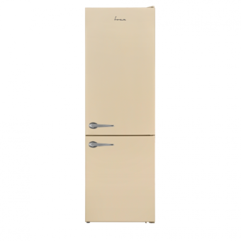 COMBINA FRIGORIFICA FRAM FC-VRL2681BGE++, Clasa E, 268L, Less Frost, Control mecanic, H 170cm, Crem