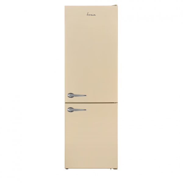 COMBINA FRIGORIFICA FRAM FC-VRL2681BGE++, Clasa E, 268L, Less Frost, Control mecanic, H 170cm, Crem