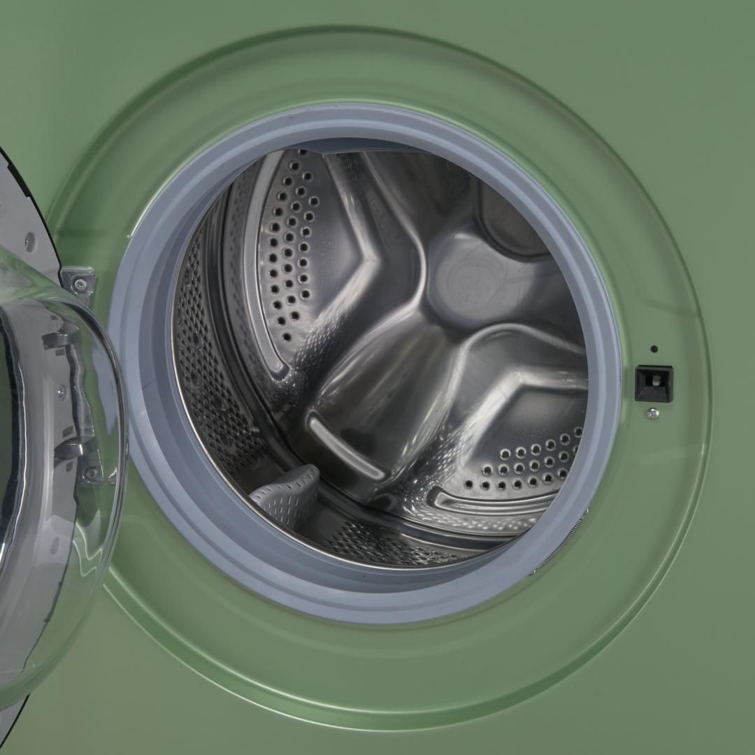 MASINA DE SPALAT RUFE FRAM FWM-V714T2GRD+++, Clasa D, 7Kg, 1400RPM, Display digital, Allergy safe, Start intarziat, Anti-sifonare, Eco-Logic, Verde pastelat 5 MASINA DE SPALAT RUFE FRAM FWM-V714T2GRD+++, Clasa D, 7Kg, 1400RPM, Display digital, Allergy safe, Start intarziat, Anti-sifonare, Eco-Logic, Verde pastelat - imagine 5