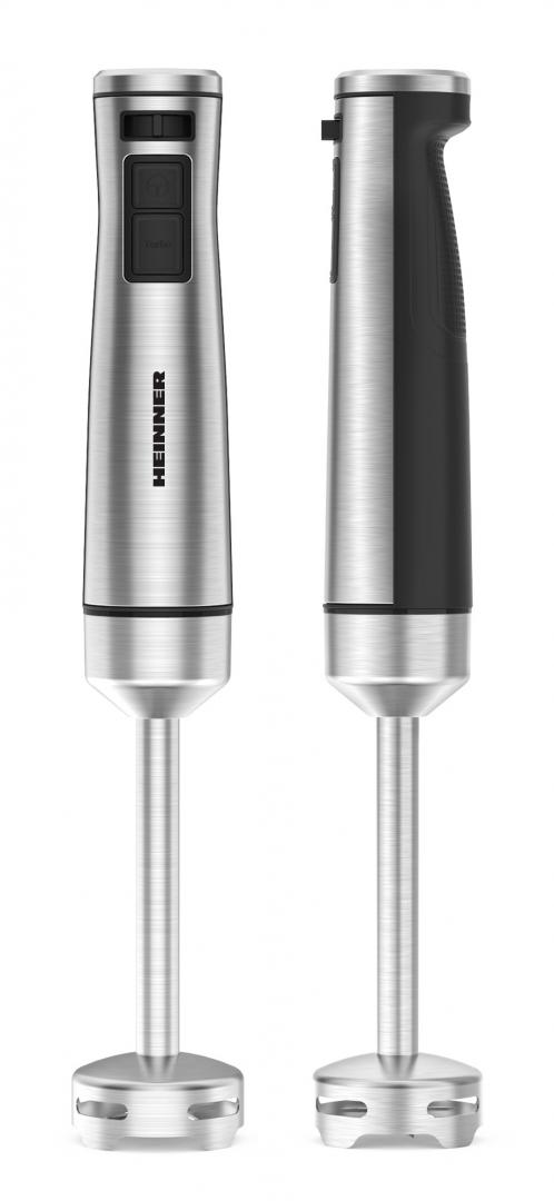 BLENDER DE MANA HEINNER HHB-DC1000SSBK, Putere 1000W, Viteza variabila + turbo, Tel, Tocator, Negru/Inox - imagine 2