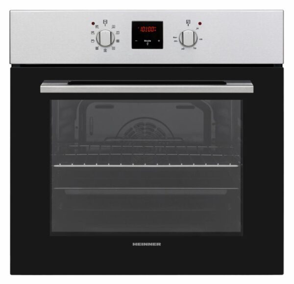 CUPTOR INCORPORABIL HEINNER HBO-V659GCD-IX, Clasa A, Capacitate 65L, 9 functii, Multifunctional, Grill, Ventilatie, Timer, Display touch, Inox