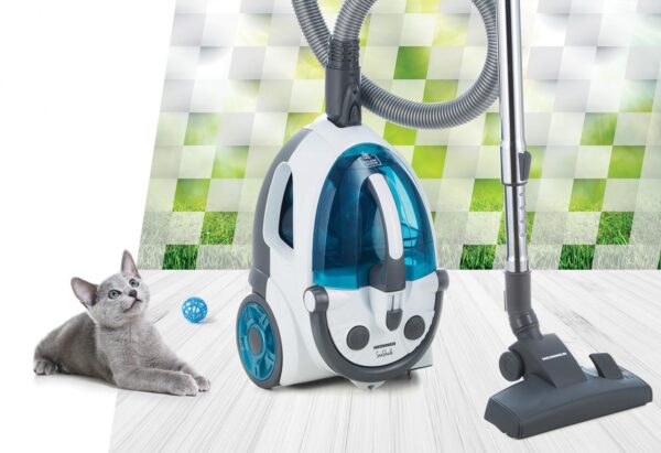 ASPIRATOR FARA SAC HEINNER HVC-V800WBL, Putere 800W, Putere absorbtie: >170W, Capacitate recipient 2L, Tija telescopica din metal, Accesorii 2 in 1, Perie canapea, Alb/Albastru - imagine 3