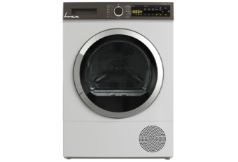 USCATOR DE RUFE CU POMPA DE CALDURA FRAM FHPD-V8T2A++, Clasa A++, 8Kg, 15 programe, Display LED, Alb