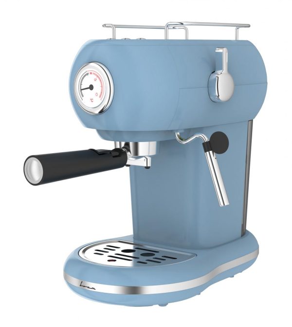 ESPRESSOR FRAM FEM-D15RBL, Putere 1100W, Rezervor 1.2L, 15bar, Albastru