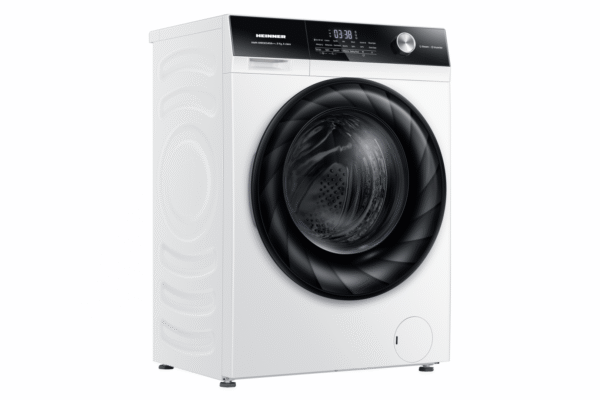 MASINA DE SPALAT RUFE HEINNER HWM-HMK9014IVA+++, Clasa A, 9KG, 1400RPM, Motor Inverter, Control Touch, Display digital, Alb - imagine 6
