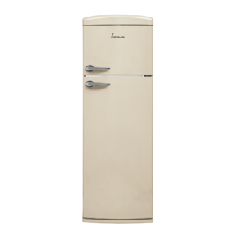 FRIGIDER CU DOUA USI FRAM FDD-VRR311BGE++, Clasa E, 311L, Lumina LED, Crem