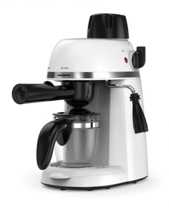 ESPRESSOR HEINNER HEM-350WH, Putere 800W, Presiune 3.5bar, Capacitate rezervor 0.24L, Alb