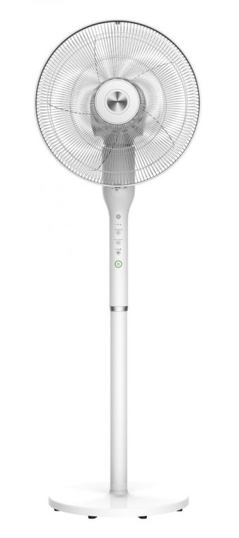 VENTILATOR CU PICIOR HEINNER HSF-L360WH, Putere 65W, Inaltime ajustabila, Control digital, Telecomanda, 3 trepte de viteza, Alb