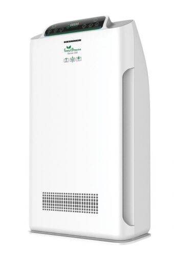 PURIFICATOR DE AER HEINNER HPA-318WIFI, Flux aer 318m³/h, Arie acoperire 38m², Control WIFI, Telecomanda, Filtru HEPA H11, Generator ioni negativi, Alb