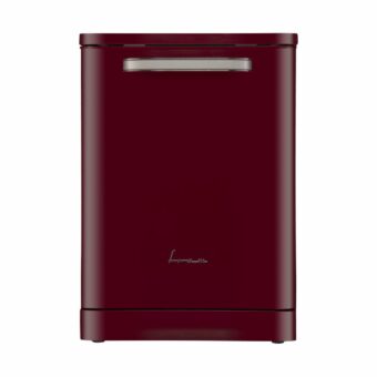 MASINA DE SPALAT VASE FRAM FDW-VRR606BDE++, Clasa E, Latime 60cm, 12 seturi, 6 programe, Display LED, Aquastop, Burgundy