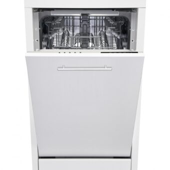 MASINA DE SPALAT VASE INCORPORABILA HEINNER HDW-BI4505IE++, Clasa E, 10 Seturi, Latime 45cm, 5 programe, Aquastop, Alb