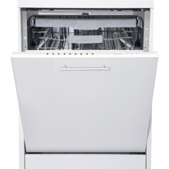 MASINA DE SPALAT VASE INCORPORABILA HEINNER HDW-BI6093TE++, Clasa E, 15 Seturi, Latime 60cm, 9 programe, Control touch, Half load, Avertizare luminoasa, Buzzer final program, Aquastop, Alb