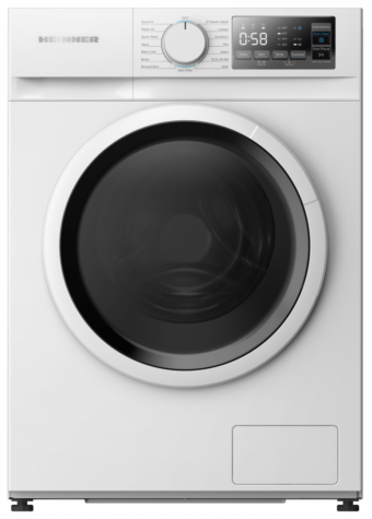 MASINA DE SPALAT RUFE SLIM HEINNER HWM-M914IVNA+++, Clasa A, 9Kg, 1400RPM, Motor inverter, Display digital, Blocare acces copii, Alb