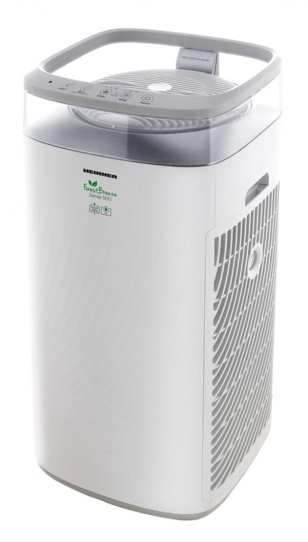 PURIFICATOR DE AER HEINNER HPA-M500, CADR 500m3/h, 35W, Control touch, Mod Silentios, Filtru multiplu, Sistem dublu purificare, Alb - imagine 3
