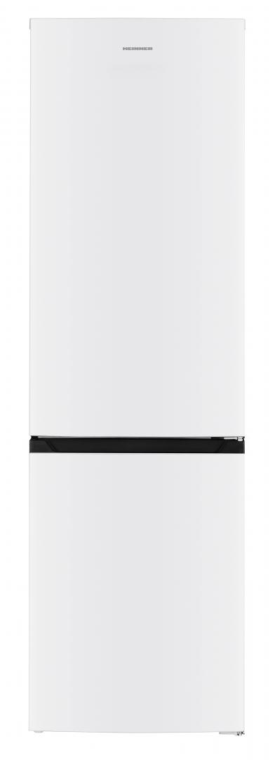 COMBINA FRIGORIFICA HEINNER HCNF-HM293E++, Clasa E, No Frost, 293L, Lumina LED, Control electronic, H 186cm, Alb