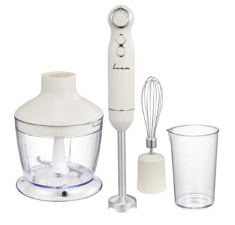 BLENDER DE MANA FRAM FHBL-RAC1200CR, 1200W, Capacitate tocator: 500ml, Capacitate cana de mixare: 600ml, Crem