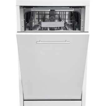 MASINA DE SPALAT VASE INCORPORABILA HEINNER HDW-BI4592TE++, Clasa E, Latime 45cm, Capacitate10 Seturi, 9 programe, Half load, Buzzer Final Program, Aquastop, Alb