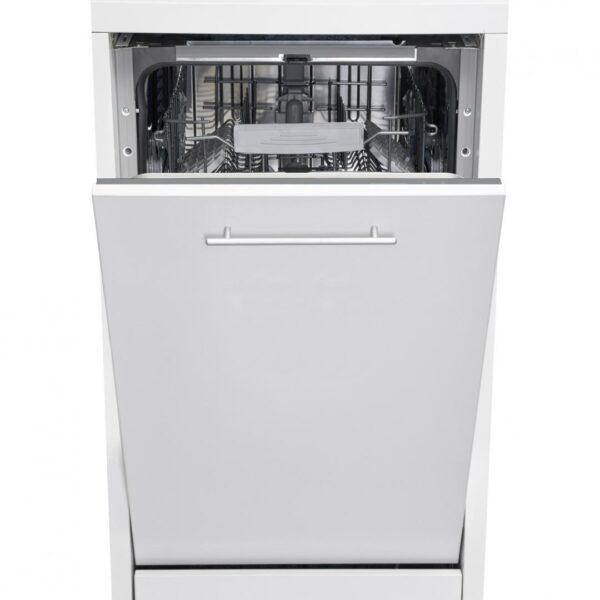 MASINA DE SPALAT VASE INCORPORABILA HEINNER HDW-BI4592TE++, Clasa E, Latime 45cm, Capacitate10 Seturi, 9 programe, Half load, Buzzer Final Program, Aquastop, Alb
