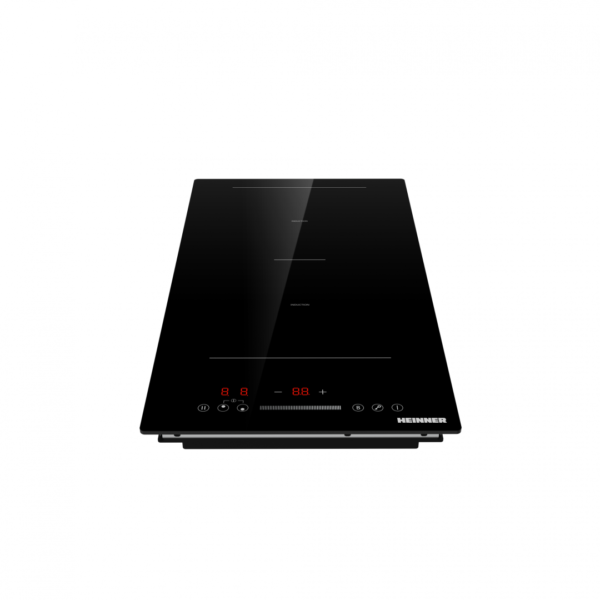 PLITA INCORPORABILA HEINNER HBHI-M2ZB1FXTC, Inductie, 2 zone de gatit, Latime 30cm, Bridge, Boost, Control Touch, Timer, Sticla neagra - imagine 2