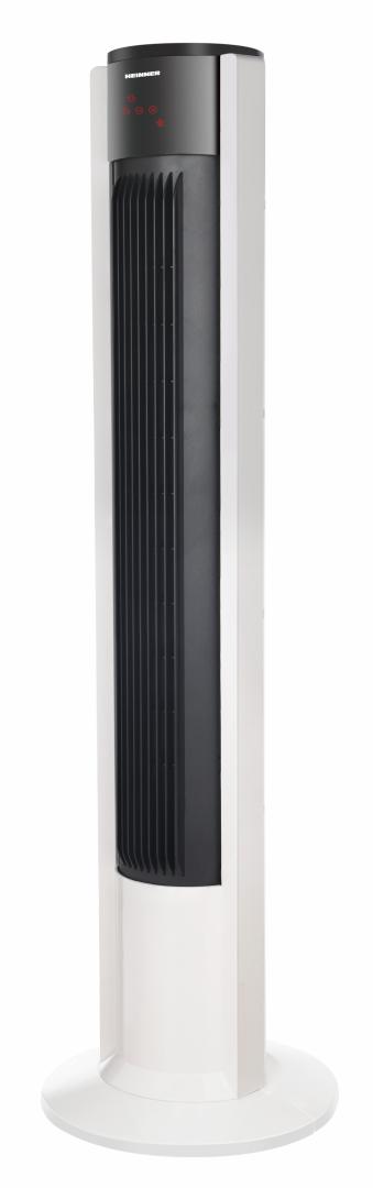 VENTILATOR TURN HEINNER HTF-M45WH, Putere 45W, Control digital, Display LED, 3 viteze, Timer, Telecomanda, Alb
