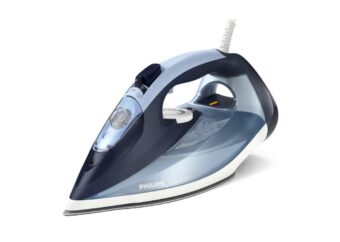 RESIGILAT - FIER DE CALCAT PHILIPS AZUR DST7020/20, Putere 2800W, Talpa SteamGlide Plus, Albastru