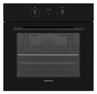 CUPTOR INCORPORABIL HEINNER HBO-V659GCD-GBK, Clasa A, Capacitate 65L, 9 functii, Multifunctional, Grill, Ventilatie, Timer, Display touch, Sticla neagra