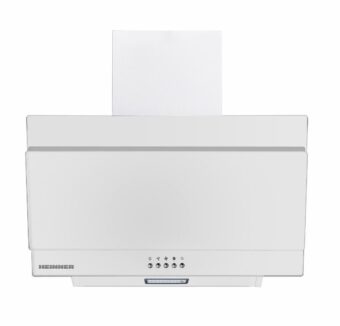 HOTA DECORATIVA HEINNER DCH-350RGWH, Clasa B, Latime 60cm, Putere absorbtie 276.6 mc/h, Iluminare LED, Sticla alba