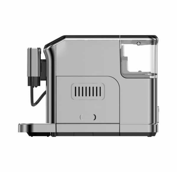 ESPRESSOR AUTOMAT HEINNER GENESIS HEMA-D20DGREY, 1350W, 20Bar, Recipient lapte, Capacitate rezervor apa 1.5L, Gri - imagine 2
